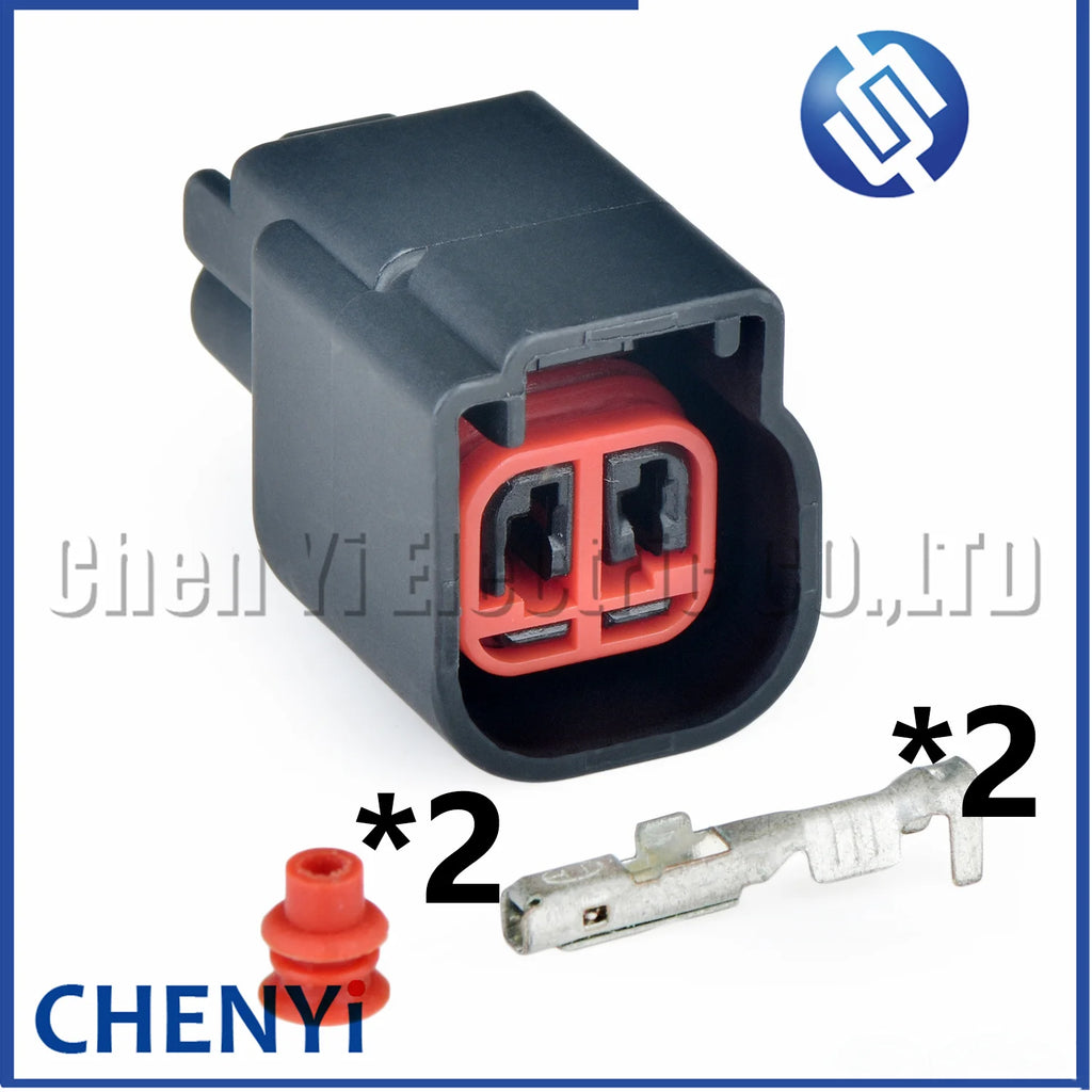 2 Pin Automotive Turn Signa lamp connector Fog Lights Wire harness Plug 2272457 J1B112B591AA 6R3Z-13411-BA E-4014A E-4011A