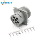 HD16-6-96S waterproof connector, 6-hole male and female for heavy-duty wire harness plug, HD10-6-96P