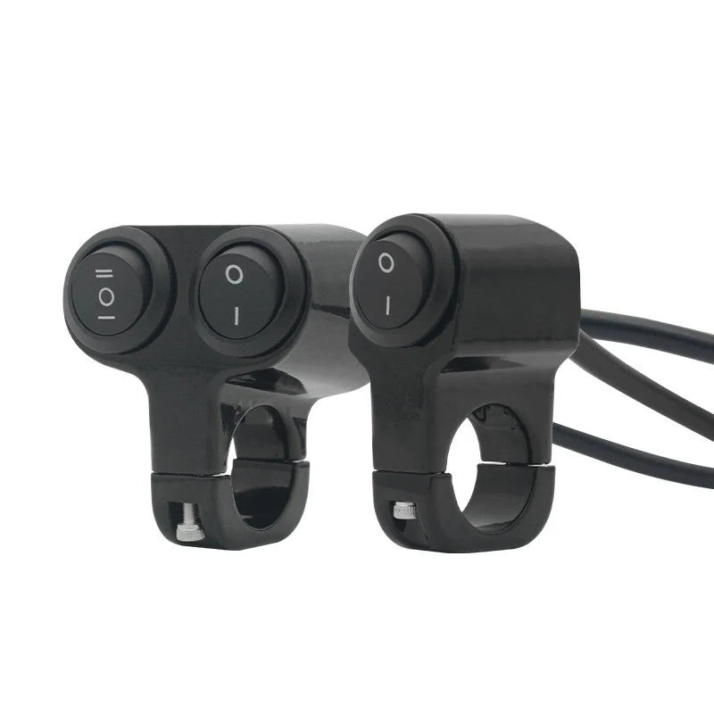 Motorcycle Headlight Switch Spotlight Fog Light Button Retro Moto Pit Dirt Bike Motorbike Accessories ATV Three Speed Adjustment