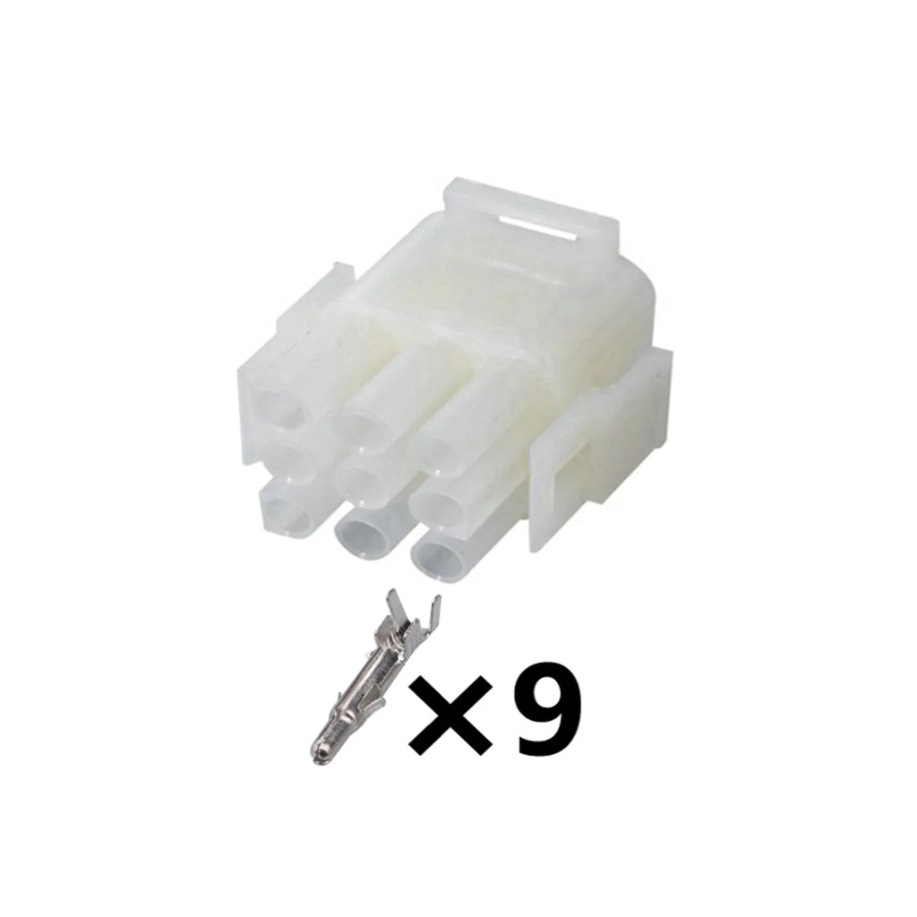 9 Pin Connector Unsealed 2.1mm Series Male Female Connector Wiring Harness Cable Plug for Elevator Auto Cars 1-480706-0 1-480707