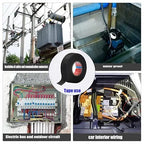 Electrical Insulating Tape Heat Resistant Harness Tape 8/15/19MM Car Cable Harness Wiring Loom Protection Waterproof Tape