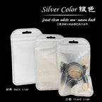 Colorful Laser Ziplock Bag Packaging Bags For Earring Jewelry Display Bags Pouch Gift Packaging Resealable Storage Bag Amagi