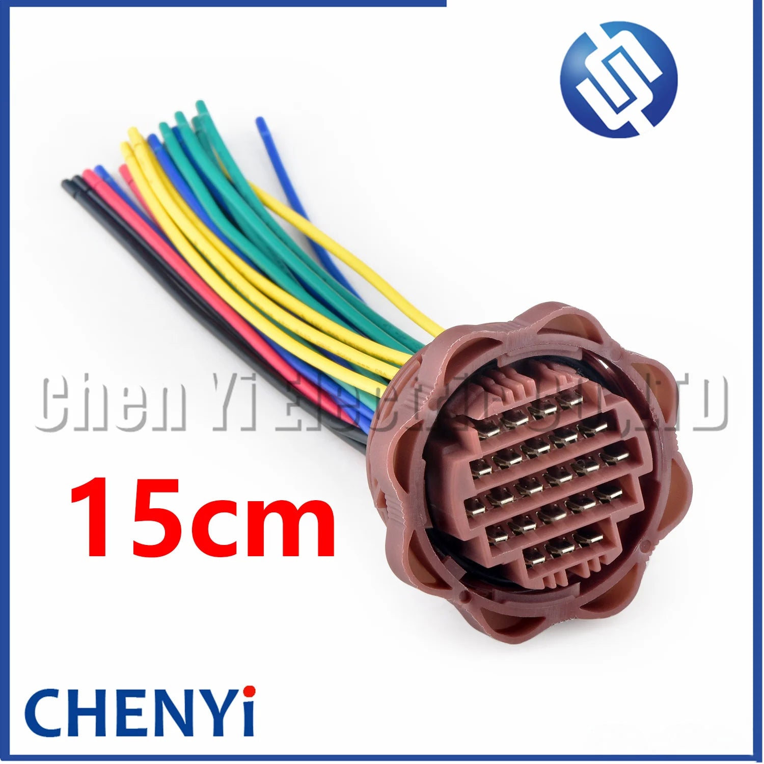 23 Pin brown male or female Car Door body plug instrument connector For Peugeot Citroen Picasso Xsara Sienna Elysee 206 207 C2