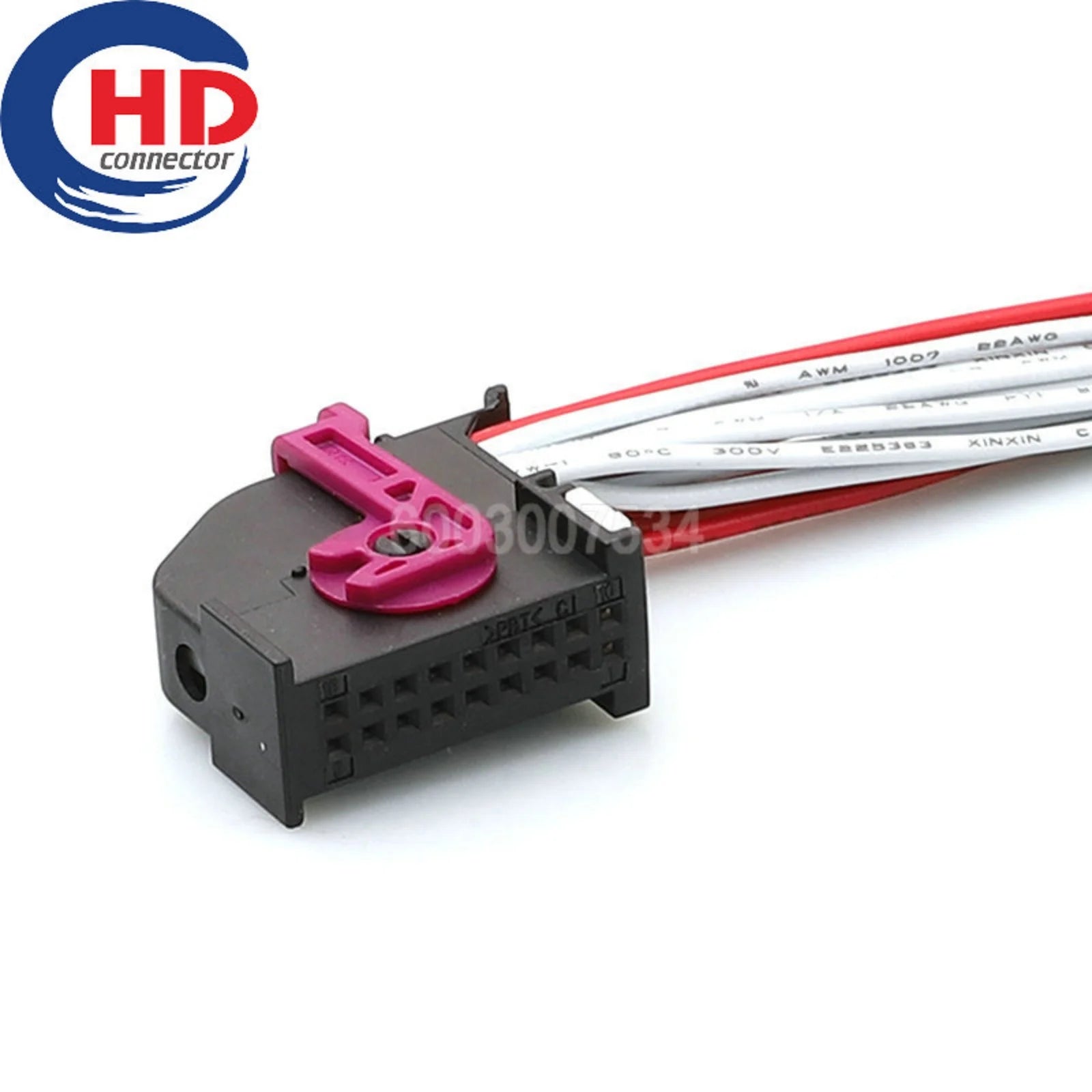 18P Car Starter Power Amplifier Adapter Automotive Instrument Panels Cable Harness Unsealed Socket 5Q0972718A