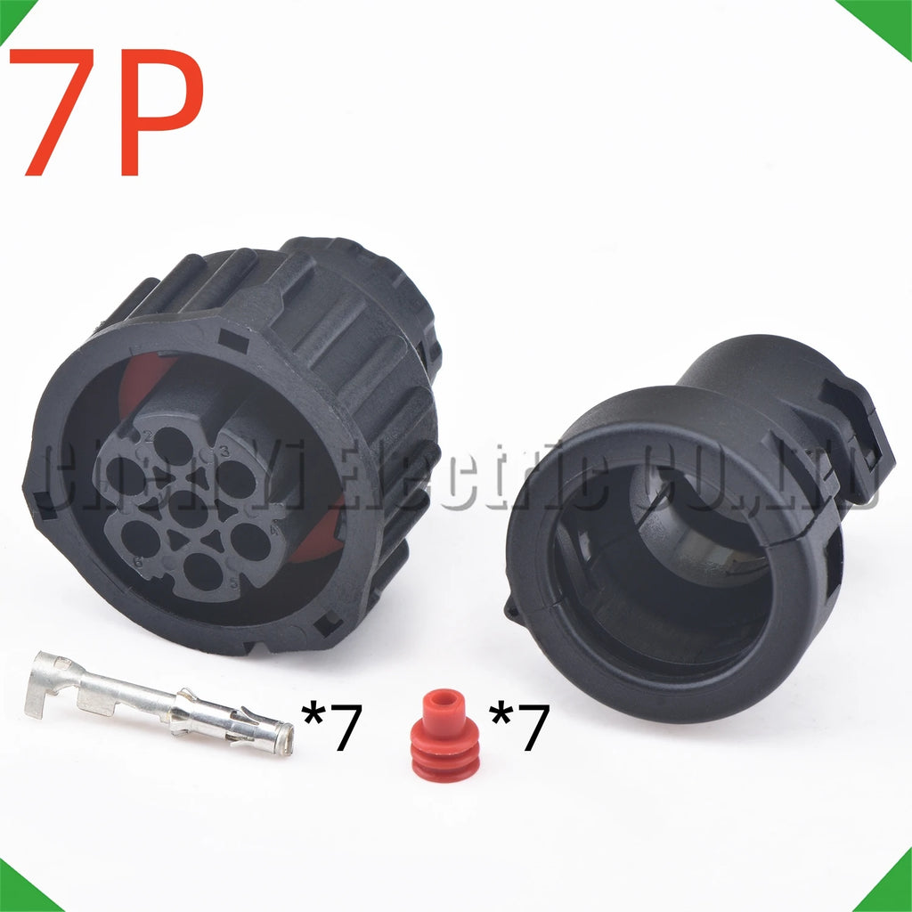 7-Pin Wire Harness Automobile Waterproof Truck Light Oxygen tail light sensor