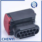 9 Pin auto waterproof connectors female Car headlight wire harness Plug 953482-1 For Peugeot 307 Citroën