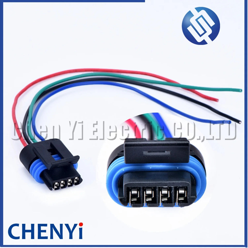 4 Pin Auto connector intake pressure sensor Crankshaft Sensor Wire harness plug 12162189 12162188 12162190 12162833 12162834