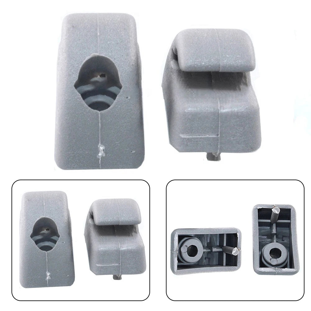 2Pcs Car Sunvisor Buckles Clips For CHERY QQ QQ3 Car Visor Buckle Car Sun Visor Hook Clip Bracket Car Interior Accessories