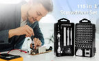 Car 115-in-1 Screwdriver Tool Set: Get Ready For Any Repair Job - IncludesTools For Cellphones, Laptops, Cameras & More Amagi