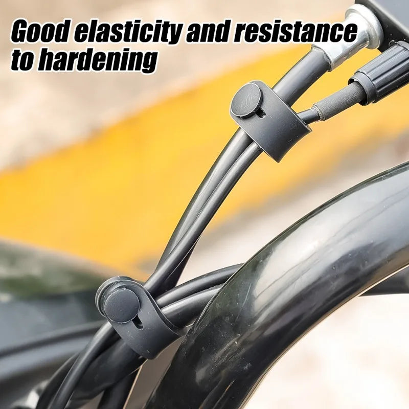 Motorcycle Rubber Frame Securing Cable Wiring Harness for Bmw R 1250 Gs Adventure Hornet Ktm Exc Accessories Ornamental Moulding
