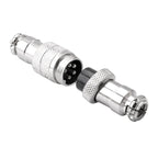 1Set GX12 2/3/4/5/6/7 Pin Male&Female Docking Aviation Plug&Socket Circular Waterproof Thread butt joint Connector