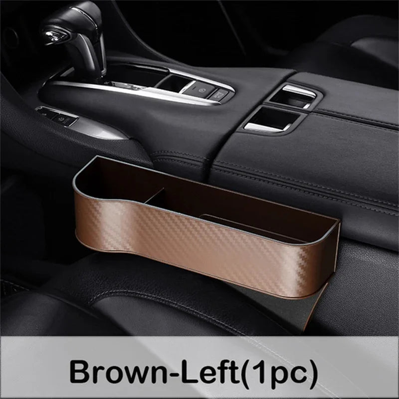 Car Seat Organizer Crevice Storage Box Multifunction Gap Slit Filler Holder For Wallet Phone Slit Pocket Cars Accessories Tools