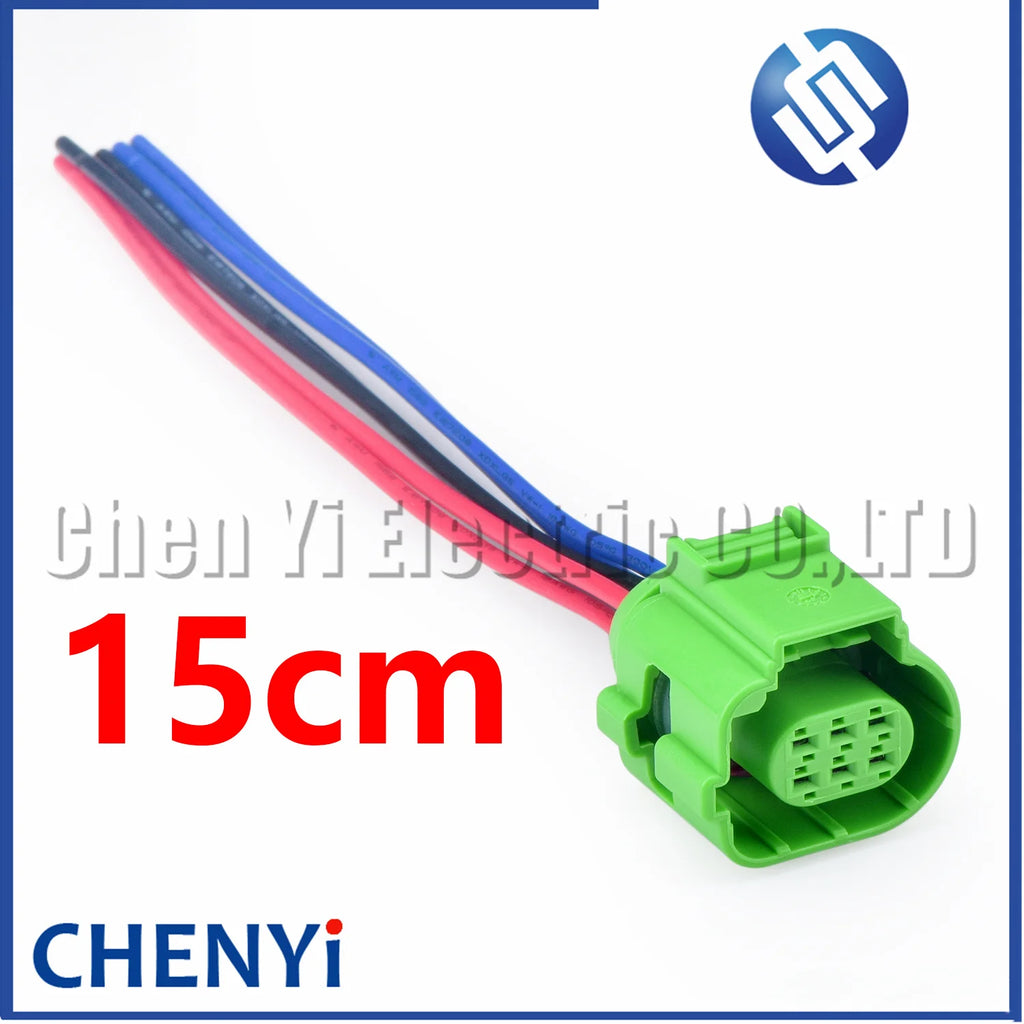 6 Pin Automotive waterproof connector Taillight Tail Lamp Plug 4H0973713C 4H0 973 713 C 4H0973713