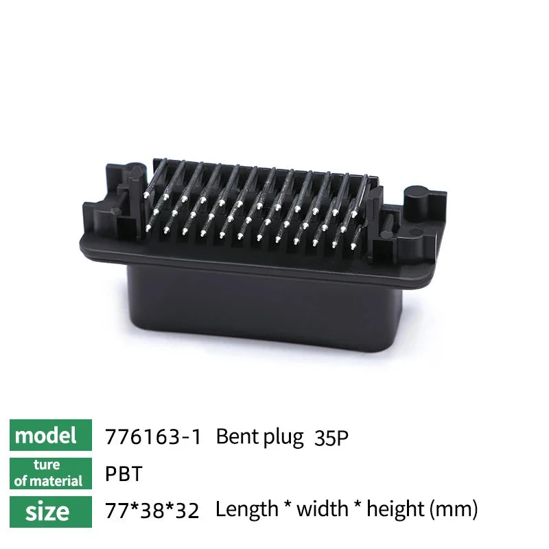1/5/20 PCS ECU Bent Pin Plug Automotive Waterproof Connector Socket Terminal Male Female PBT 776280/776266/776087/776163