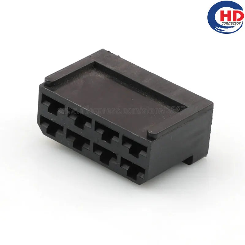 8pin auto waterproof electric plastic wire harness connector Emergency light switch plug163007-5