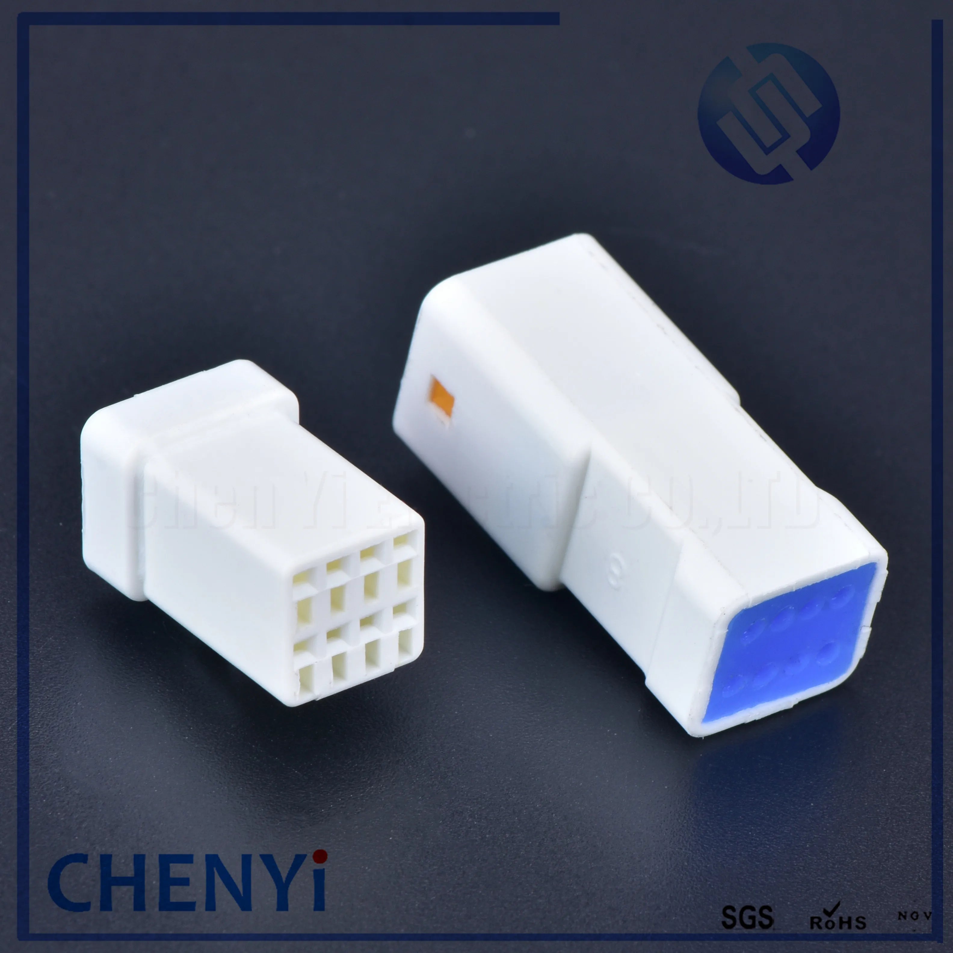 5 sets Black or white 8 Pin Automotive Waterproof Connector Male or Female Butt Plug 08R-JWPF-VSLE-S 08T-JWPF-VSLE-S With pins