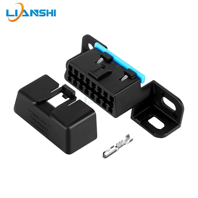 16-hole Delphi automotive connector DJ7161F-1.5-21 OBD diagnostic socket plug 12110250