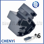6 Pin Auto connector relay harness plug Ignition lock cylinder switch lock cylinder ignition switch lock wire plug CY7061-6.3-21