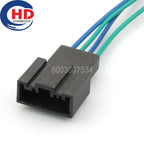4 Way Starter Auto WOOFER Wire Cable Socket Wiring Harness For BWM 1719093-1 Ca Unsealed Connectors With Cables