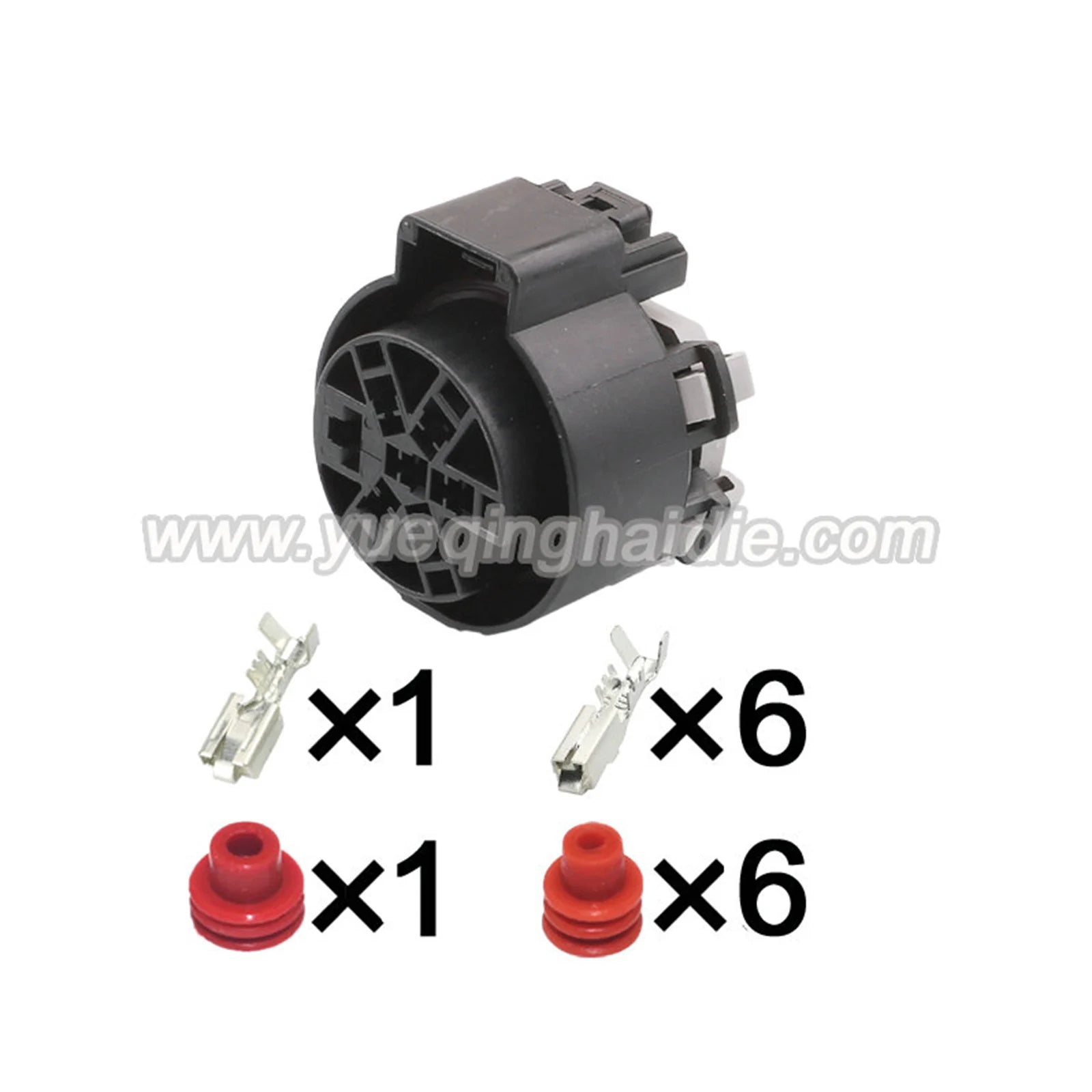 7-Pin Connector Waterproof 2.8mm 6.3mm Male Female Connector Automotive  Wiring Harness Cable Socket f 15317327 15354653