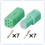 7Pin Connector 0.4mm Male Connector Automobile Wiring Harness Terminal Cable Plug for Honda 917318-4 917319-4 2822343-1