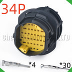 34-Pin Auto Connector Automotive Connectors harness DTBFHPE34BKSV 9645118180 320454