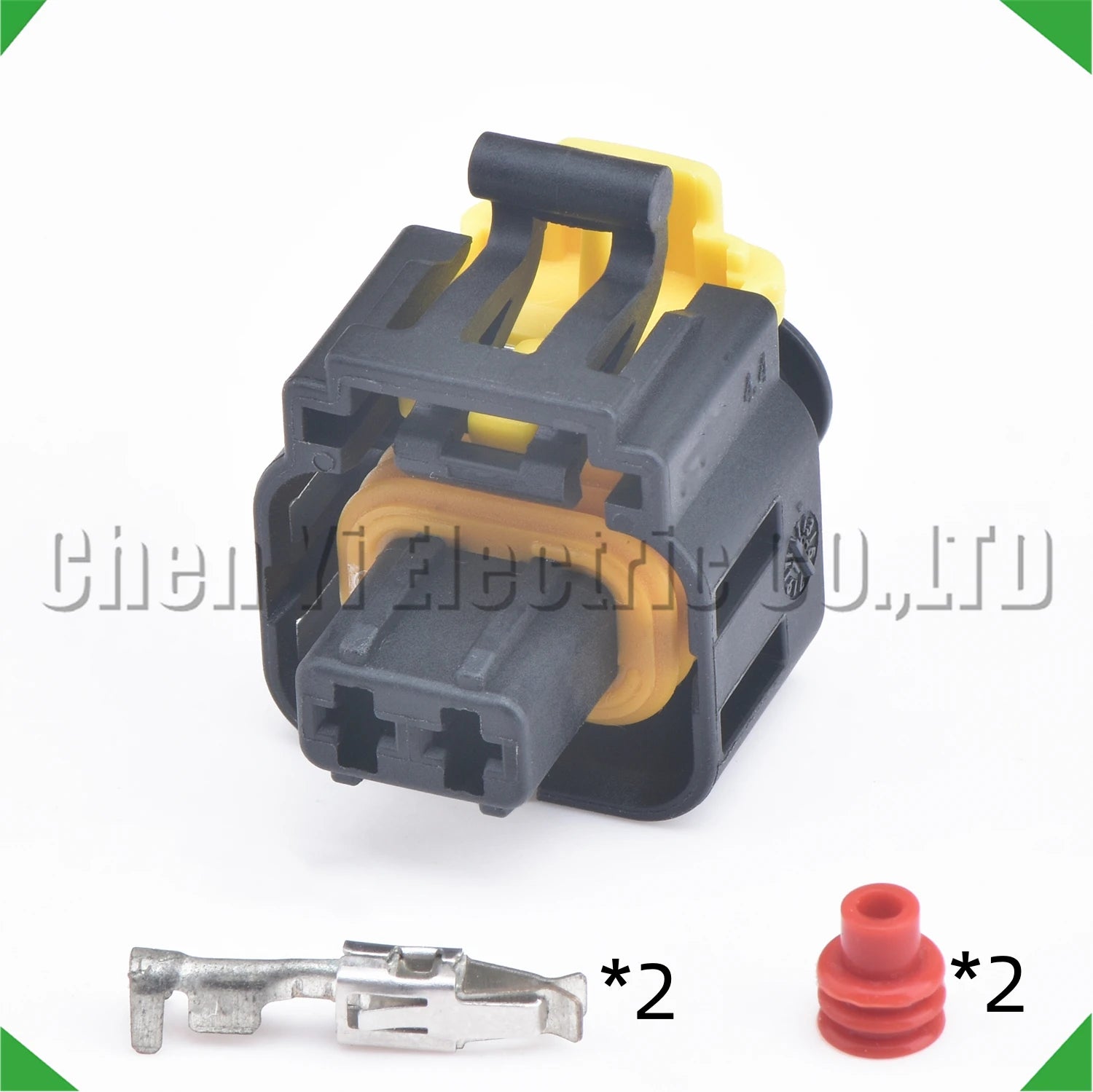 2-Pin Wire Harness Harness Automobile Waterproof Housing fuel injector