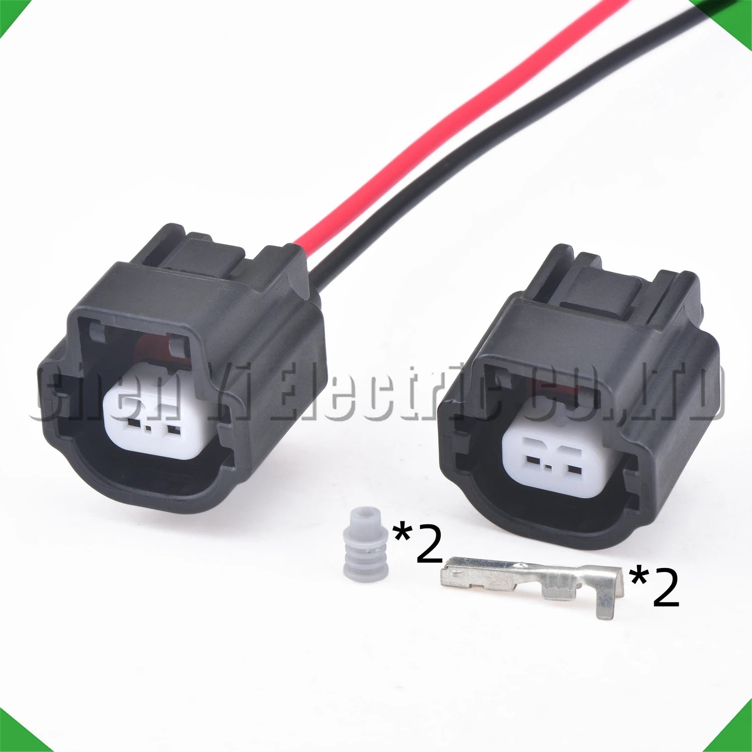 2-Pin Wire Harness Harness Automobile waterproof Reversing daytime running light