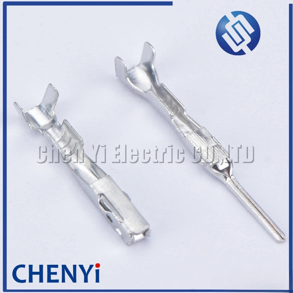 50 pcs 1mm Male Female Crimp Wire Terminal Ignition Coil Connector Plug Contact Pin For 6188-4775 6189-7037