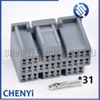 16/31/32 Pin Auto connector Engine ECU computer board plug 179678-6 179681-6 179680-5 For Honda OBD2 Isuzu Hitachi excavator