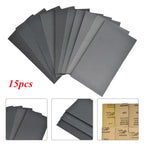 Car Polish Sand Paper 400 600 3000 800 1000 1200 1500 200 0 2500 Grit Metal Glass Ceramics Wood Polishing Sandpaper Wet/Dry Use