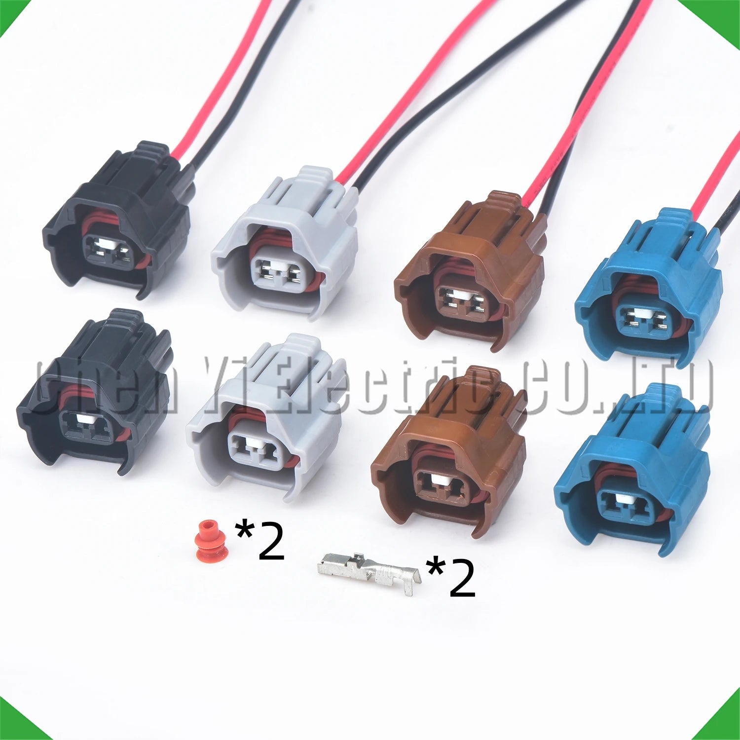 2-pin auto connector connector automotive connector injector toyota nissan fuel injector