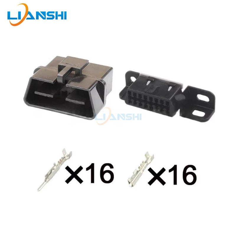 MG610761-5 is compatible with the 12110250 popular OBD diagnostic socket plug DJ7161F-1.8-21