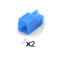 2pin auto waterproof   electric   plastic  wire   harness   connector 7122-1629-90 7123-1629-90