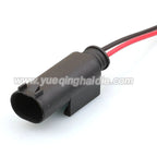 AMP 2 Pin Connector 0.6mm Male Female Connectors Auto AC Assembly Terminal Wire Harness Plug Socket 7-967570-4 968405-1