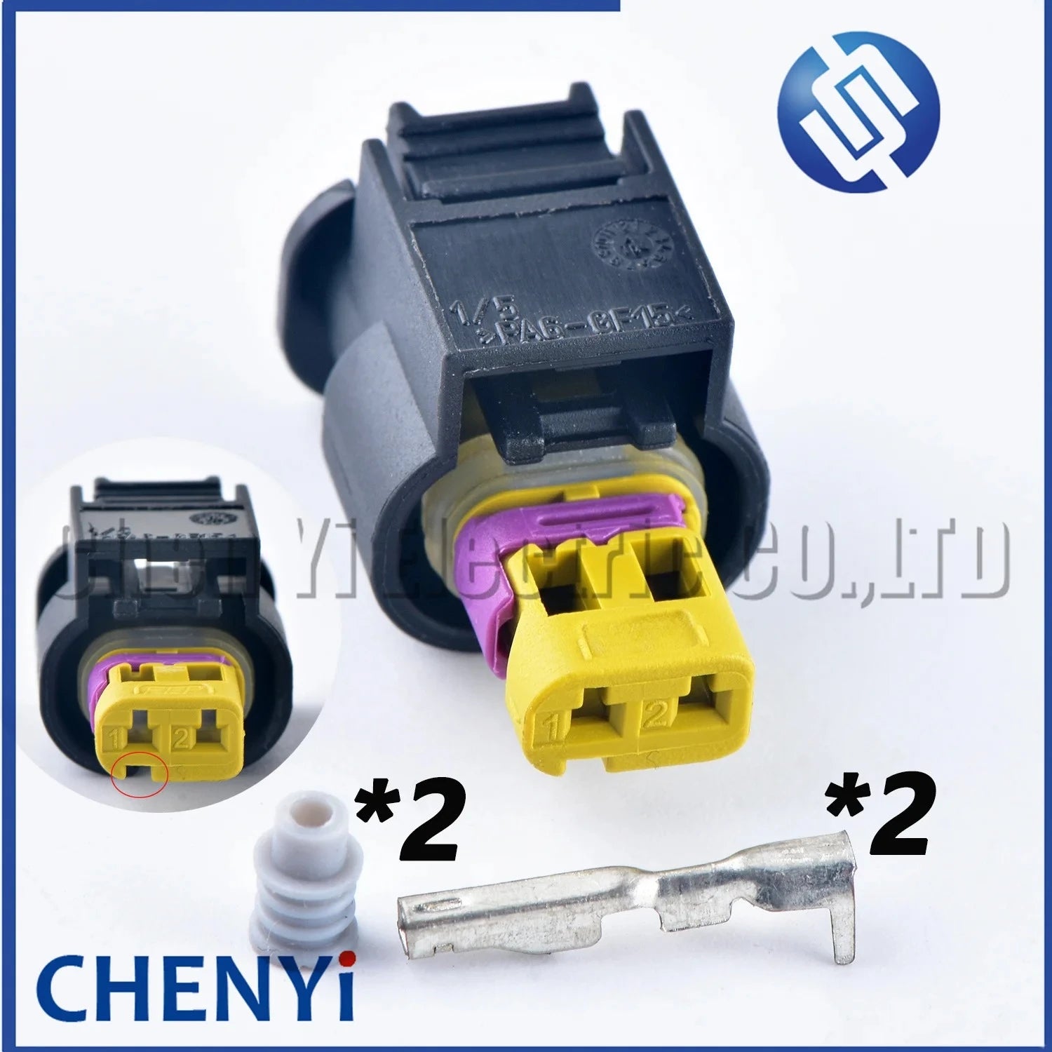 2 Pin Automotive sensor connector Fuel Injector harness Plug 07P973702 07P973702A 07P 973 702 07P 973 702A