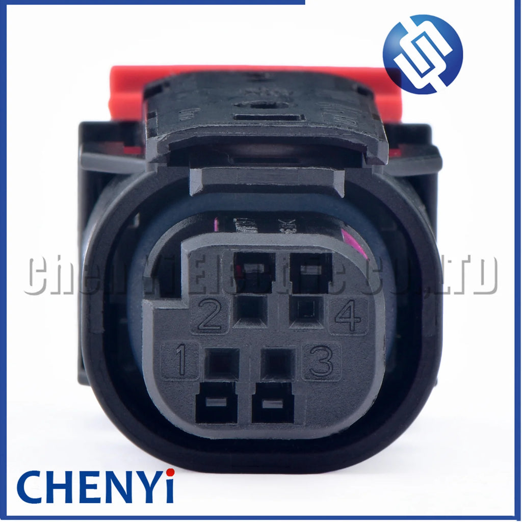 4 Pin Auto waterproof connector car door handle electric induction handle plug 3C0973704 3C0 973 704 1718109-1