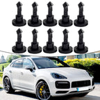 10Pcs Engine Compartment Cover Plate Screw Clips For Porsche For Cayenne 03-10 Engine Compartment Cover Screw Clip
