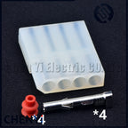 4 Pin Automotive connector Electrical plug socket with  Pins 0309-2042 03092042 03-09-2042 03-09-1042 0309-1042 03091042