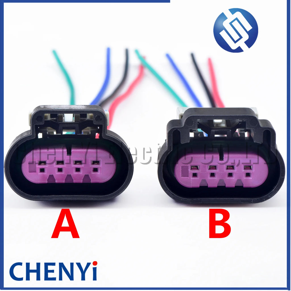 4 Pin Automotive waterproof GT 150 Ignition coil connector Oxygen sensor Wire harness plug 15326815 15466325 For Buick Chevrolet