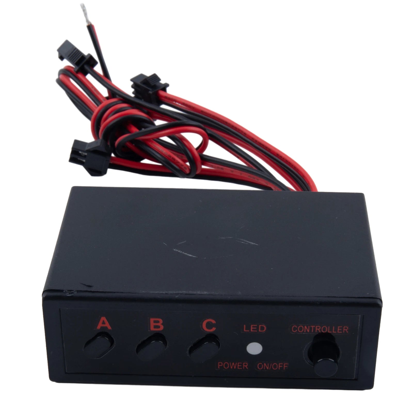 Auto 4 Ways LED Strobe Flash Light Lamp Flasher Flashing Controller Box 12V Car Accessories Controller Switch