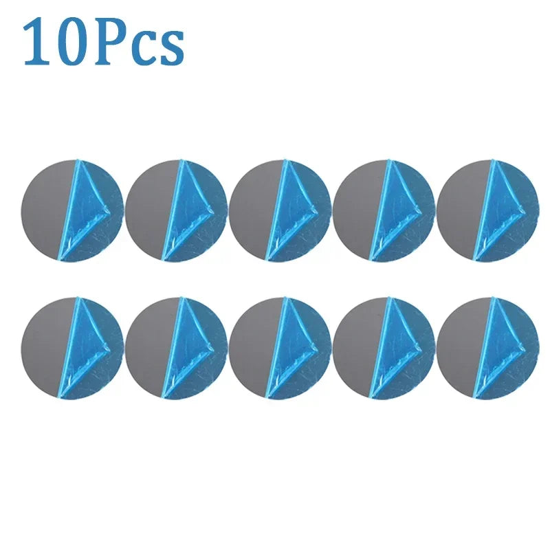 1/20Pcs Magnetic Metal Plate For Magnetic Car Phone Holder Universal Iron Sheet Sticker Stand Mobile Phone Magnet Holder Mount