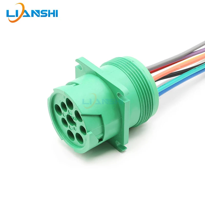 HD16-9-1939S-P080 male and female plug 9-pin automotive waterproof connector HD10-9-1939P-P080
