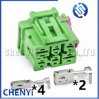 6 Pin Auto Instrument circuit control connector Car seat plug 4F0937731F 4F0937741F 4F0 937 731F 4F0 937 741F