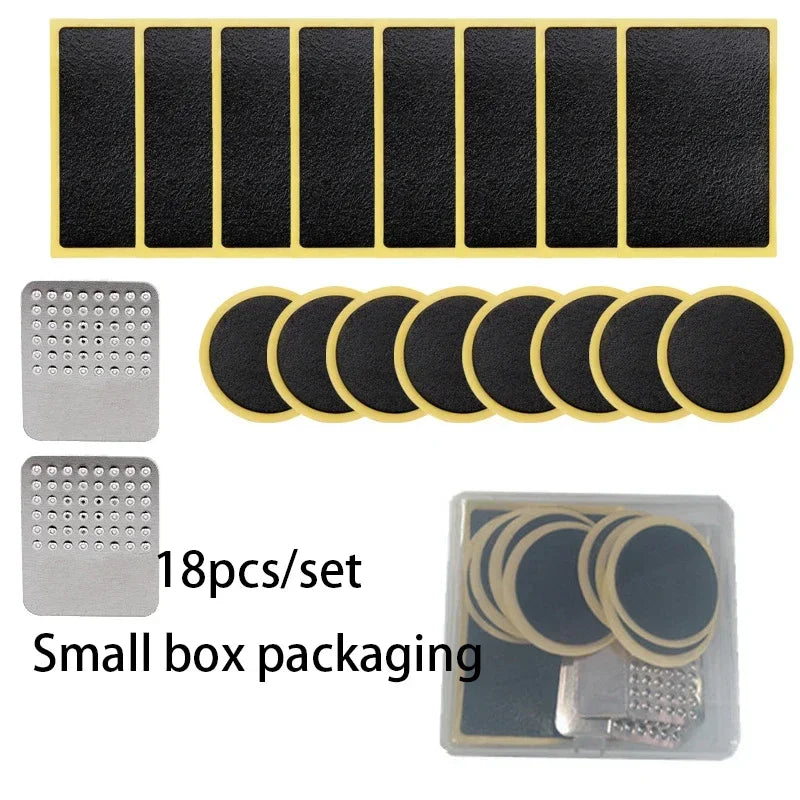 Quick-Fix Glue-Free Bicycle Tire Repair Patche 1/30/50pcs Durable Protection for Mountain Road Bikes with Easy Application amagi