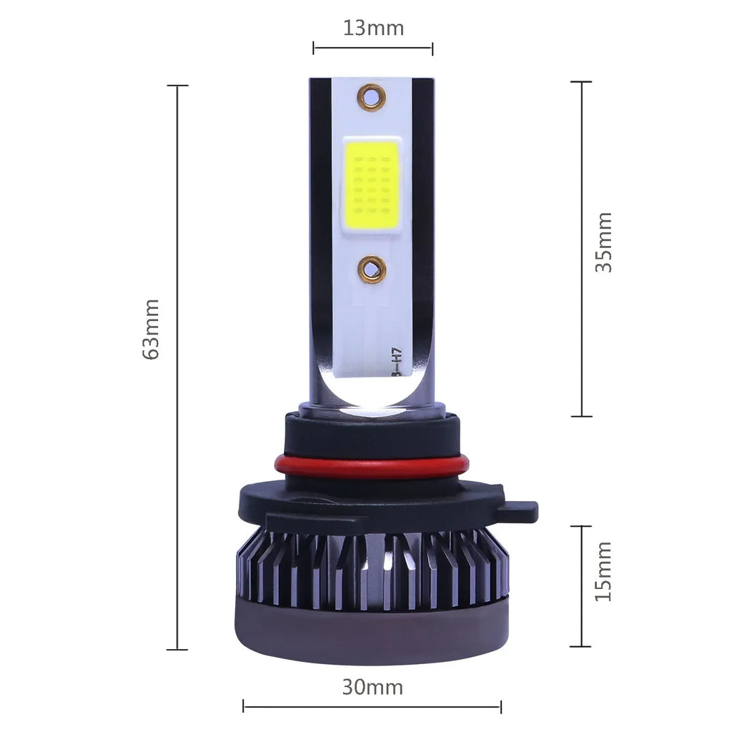 H7 Led Headlight Turbo 24000LM 110W 3570 Chips H1 H4 LED Bulbs Lamps 4300K 6000K 8000K 16000LM 80W H8 H9 H11 Fog Lights Amagi