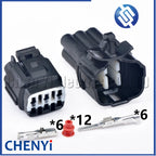 6 Pin Auto waterproof connector throttle pedal Plug socket 6189-0369 6188-0209 90980-11290 90980-11289 For Toyota Honda Nissan