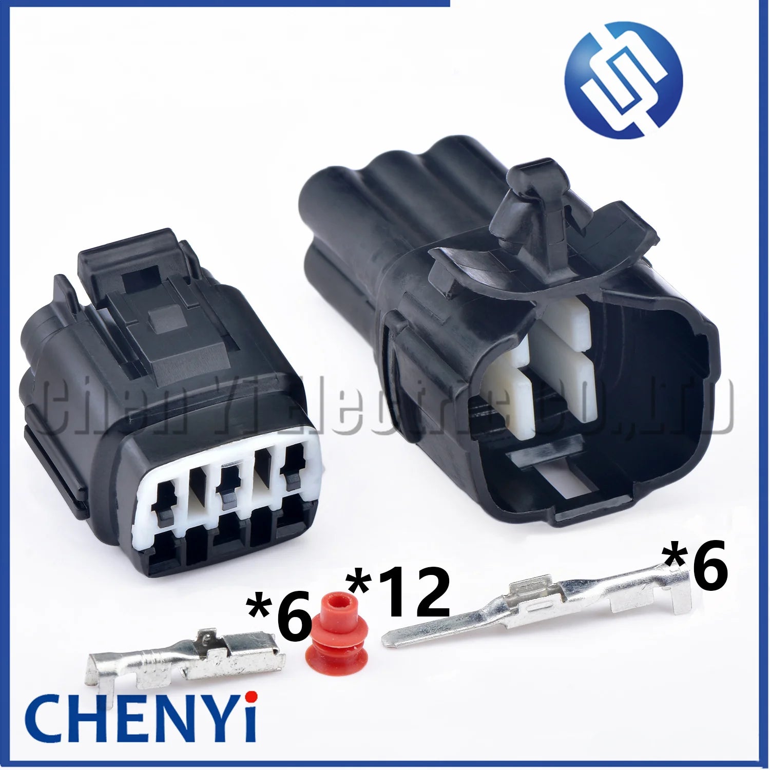 6 Pin Auto waterproof connector throttle pedal Plug socket 6189-0369 6188-0209 90980-11290 90980-11289 For Toyota Honda Nissan