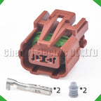 2-Pin Wire Harness Harness Waterproof Connector front bumper radar probe signal