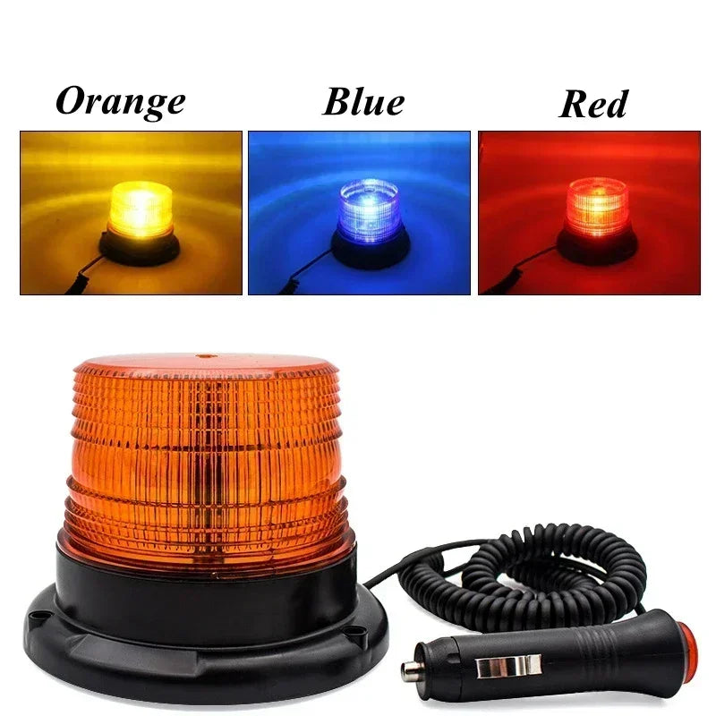 12V Car Strobe Light Emergency Mounted Vehicle Car LED Strobe Warning Light Police Flashing Lights Led Emergency Lights Amagi